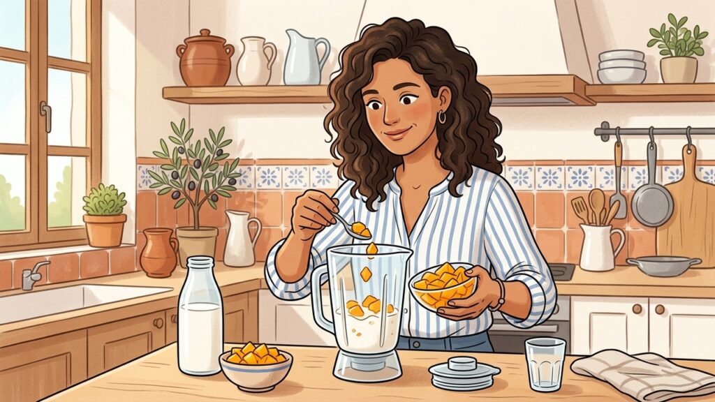 Mango y leche pueden combinarse sin crear toxinas ni provocar una intoxicación.