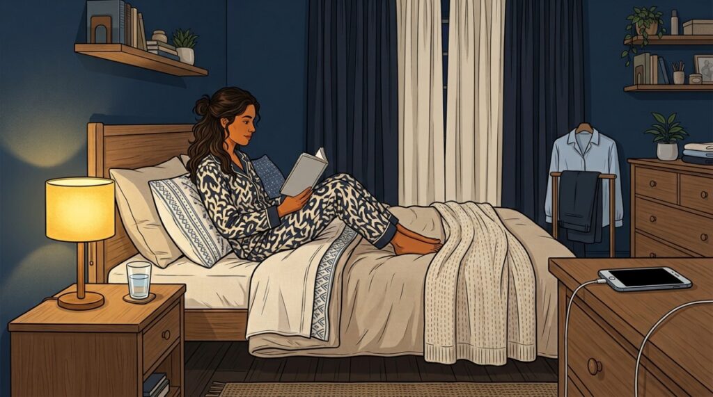 Una rutina nocturna que ayuda a dormir mejor