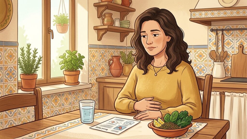 La gastritis autoinmune puede avanzar silenciosamente y favorecer déficits de hierro y vitamina B12.