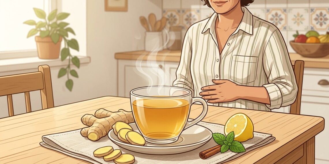 La infusión de jengibre que puede ayudar al bienestar digestivo de forma natural