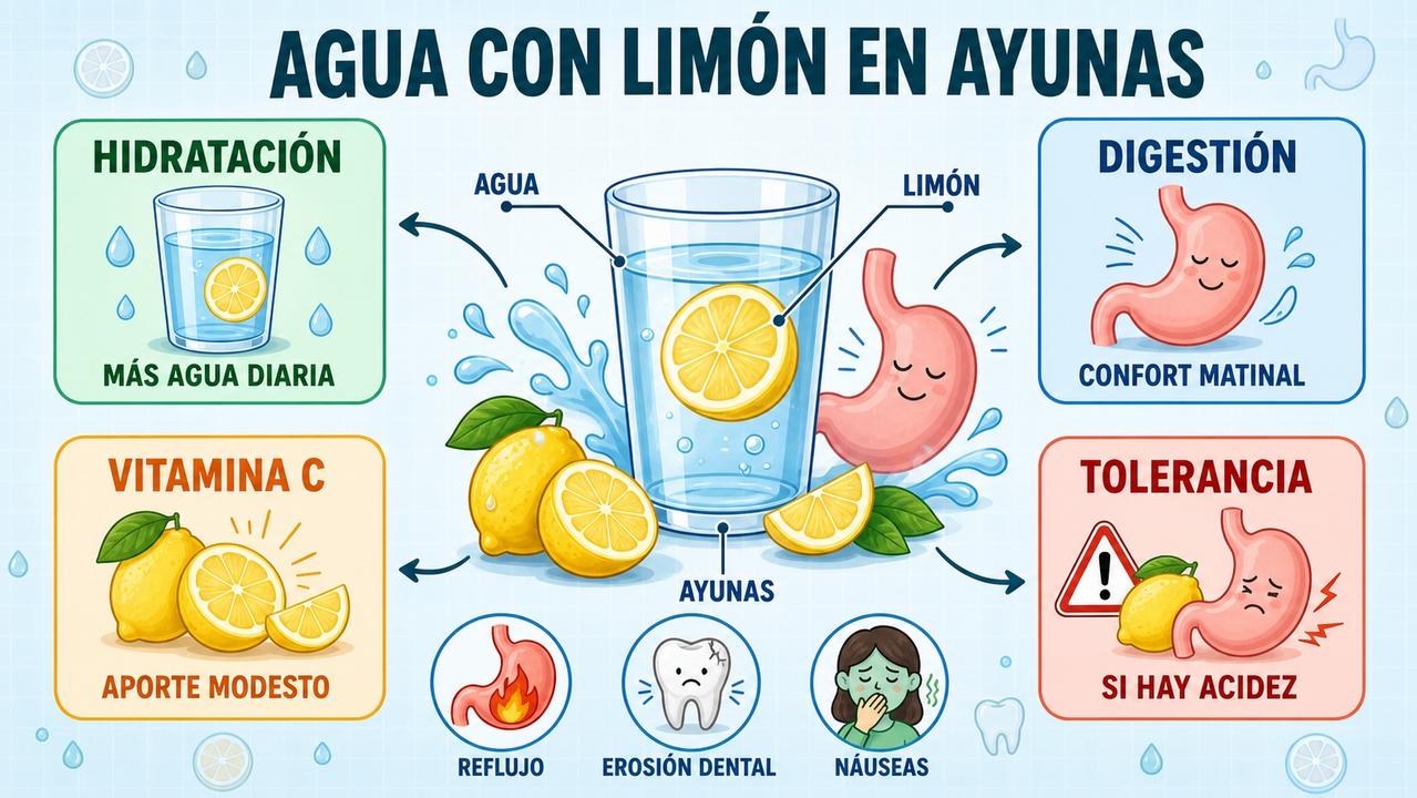 Hidratación, digestión, vitamina C y tolerancia resumen sus efectos reales.