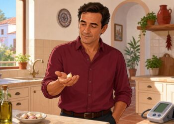 El ajo crudo despierta interés por su posible efecto sobre tensión y colesterol.