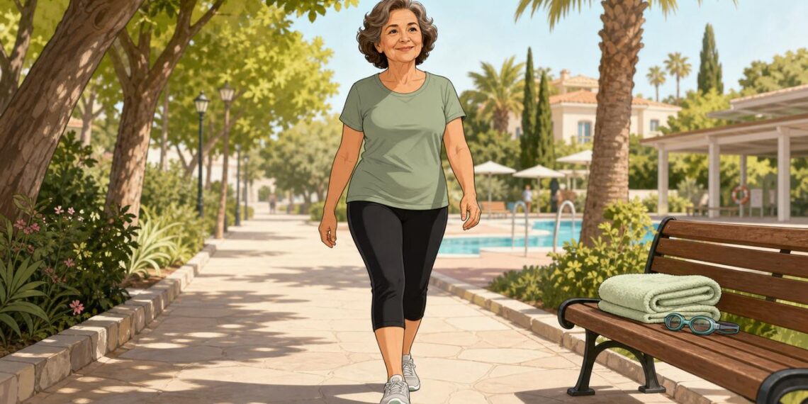 Caminar o nadar puede aliviar las articulaciones y mejorar la movilidad después de los 60.