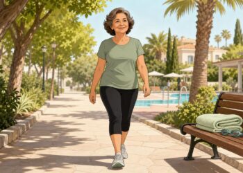 Caminar o nadar puede aliviar las articulaciones y mejorar la movilidad después de los 60.