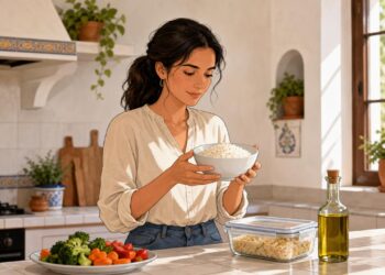 El arroz recalentado puede modificar la respuesta glucémica según su preparación.