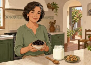 Las ciruelas pasas pueden apoyar la salud ósea tras la menopausia.