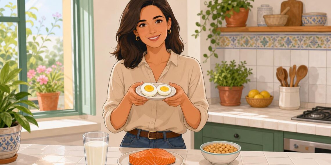 La colina dietética apoya memoria, hígado y metabolismo desde alimentos cotidianos.