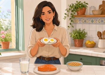 La colina dietética apoya memoria, hígado y metabolismo desde alimentos cotidianos.