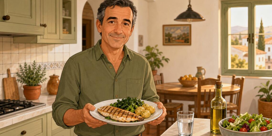 Una cena equilibrada puede ayudar a frenar la grasa hepática después de los 50.