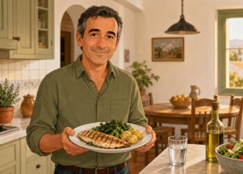 Una cena equilibrada puede ayudar a frenar la grasa hepática después de los 50.