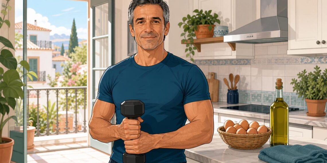 Fuerza, dieta y descanso ayudan a cuidar la testosterona después de los 50.
