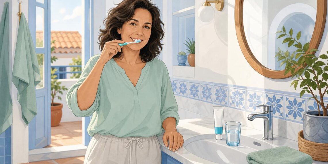 Un cepillado suave ayuda a reducir la sensibilidad dental diaria.