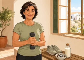 Fuerza, calcio y movimiento ayudan a proteger los huesos después de los 50.