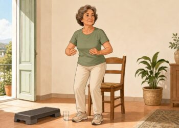 La fuerza en las piernas favorece equilibrio, marcha y autonomía después de los 65.