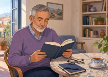 La lectura diaria ayuda a mantener la mente activa tras la jubilación.