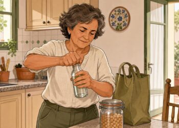 La pérdida de fuerza al sujetar objetos puede alertar de sarcopenia.