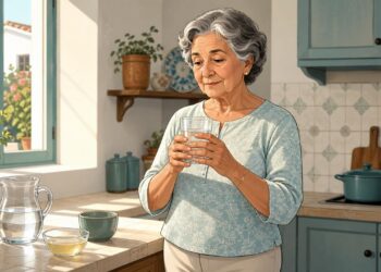 La sed disminuye con la edad y favorece deshidratación silenciosa.