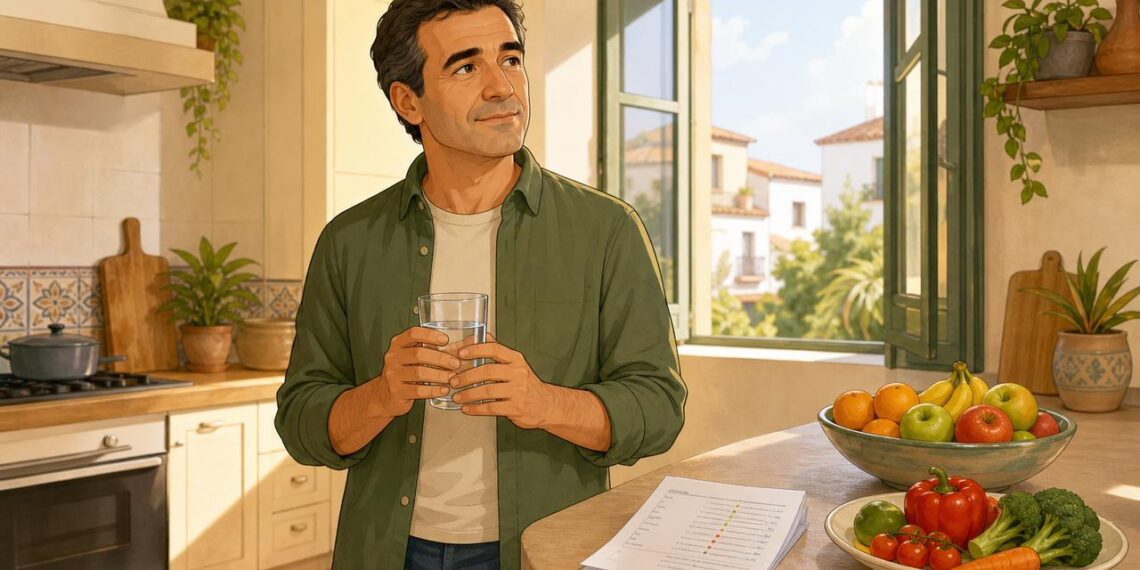 La hidratación y la dieta ayudan a controlar el ácido úrico elevado.