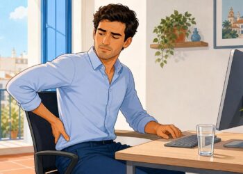 Estar demasiadas horas sentado puede sobrecargar la espalda y empeorar la circulación.