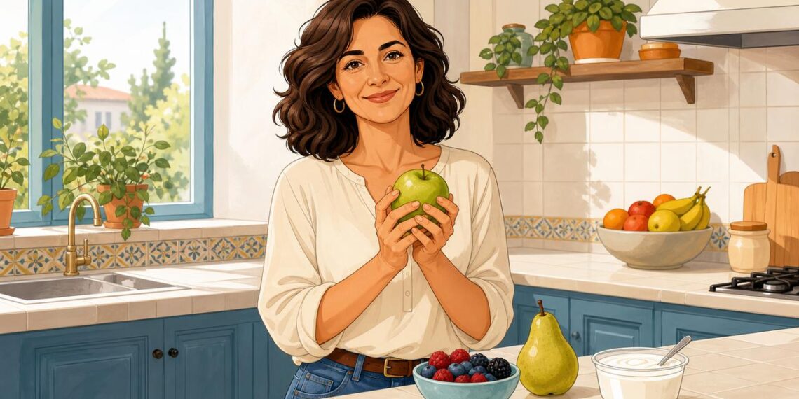 La fruta entera puede encajar bien sin disparar la glucosa diaria.