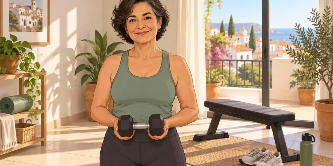 Entrenar fuerza dos o tres días ayuda a mantener autonomía después de los 50.