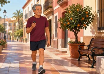 Caminar a diario ayuda a proteger el corazón después de los 60.