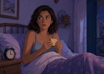 Despertarse de madrugada puede relacionarse con una bajada nocturna de glucosa.