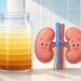 El color de la orina orienta sobre hidratación y salud renal.