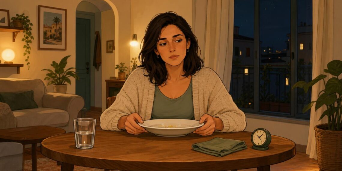 Cenar demasiado tarde puede alterar el sueño, la digestión y la glucosa.