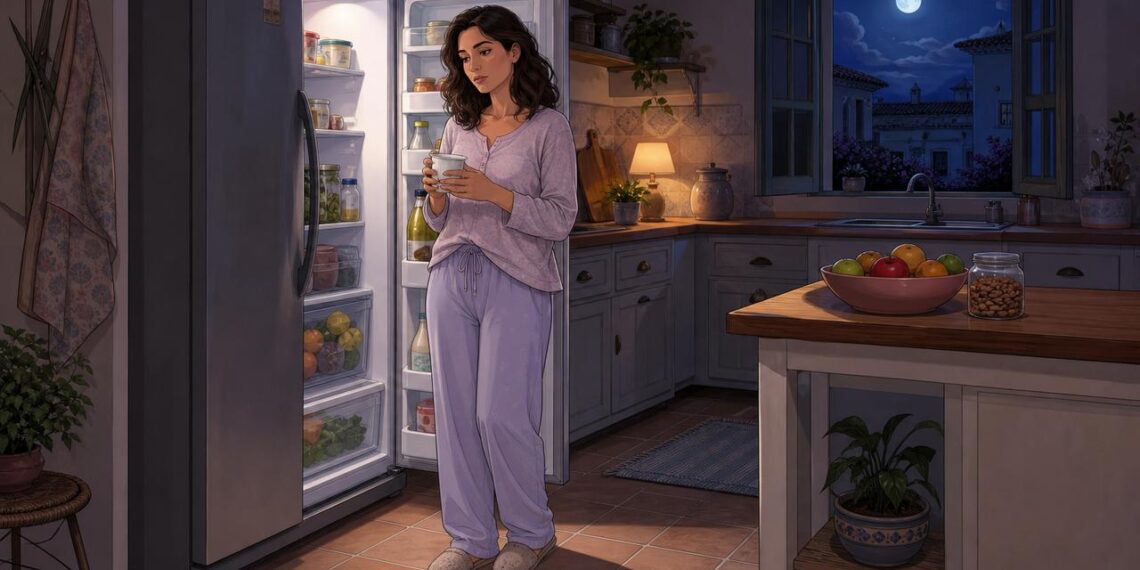 El hambre nocturna puede relacionarse con estrés, sueño insuficiente y cortisol alto.