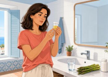 El olor fuerte de la orina puede relacionarse con hidratación, dieta o suplementos.