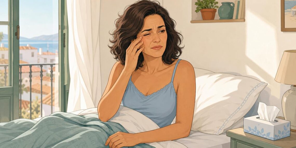 El picor ocular matutino puede relacionarse con párpados inflamados y ácaros.