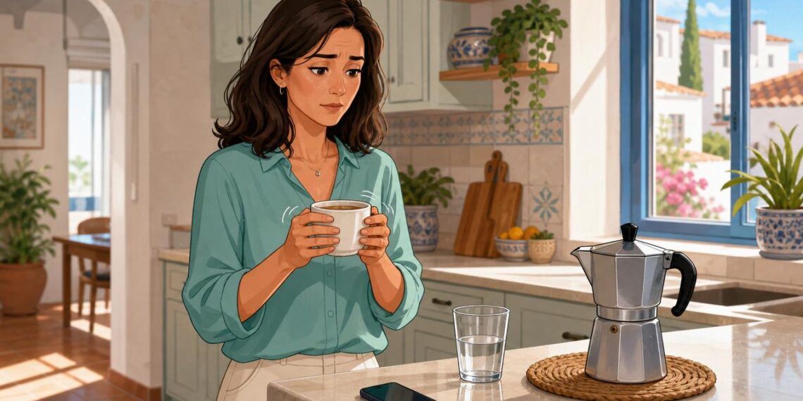 El temblor manual puede relacionarse con cafeína, hábitos o temblor esencial.