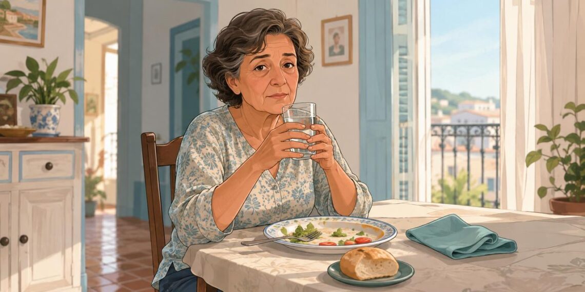 La hidratación y el tamaño de la comida influyen en la bajada de tensión.