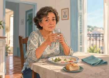 La hidratación y el tamaño de la comida influyen en la bajada de tensión.