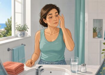 La sal y la retención nocturna pueden inflamar los párpados al despertar.