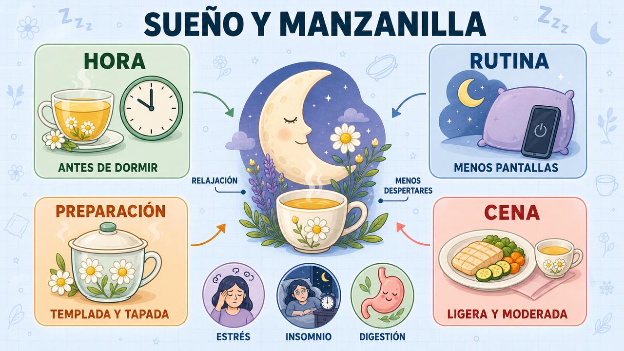 Hora, rutina, preparación y cena ligera influyen en su efecto nocturno.
