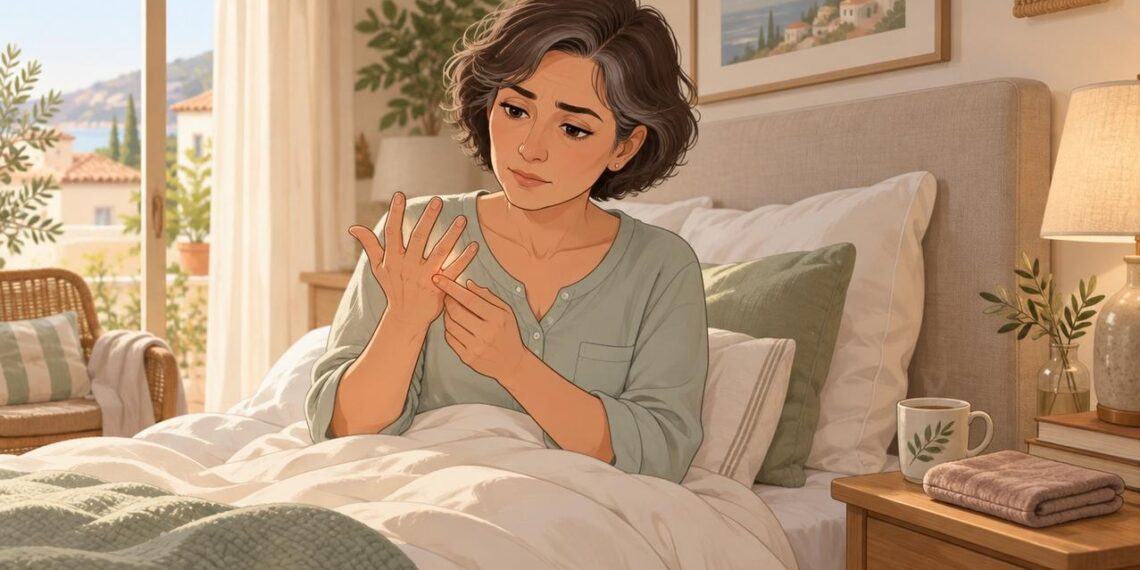 La rigidez matinal en las manos puede indicar inflamación articular, no solo frío.