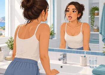 Observar la lengua ayuda a detectar sequedad, placas y otros síntomas bucales.