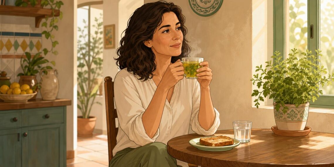 La melisa templada puede aliviar el malestar digestivo ligado al estrés.