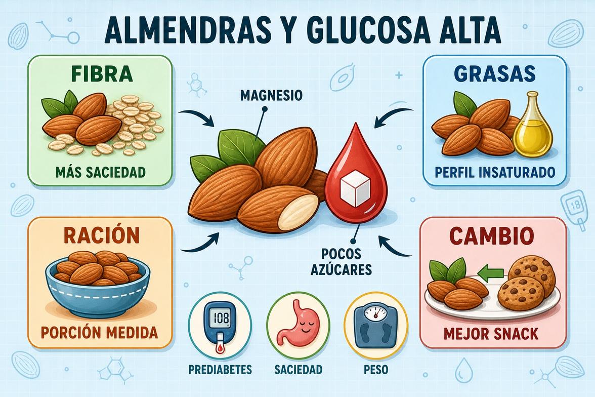 Fibra, grasas saludables, ración medida y sustitución inteligente explican su utilidad.