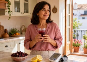 El agua de hibisco puede apoyar la hidratación y el cuidado cardiovascular.
