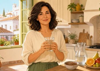 El agua de linaza puede apoyar el tránsito intestinal si hay estreñimiento.