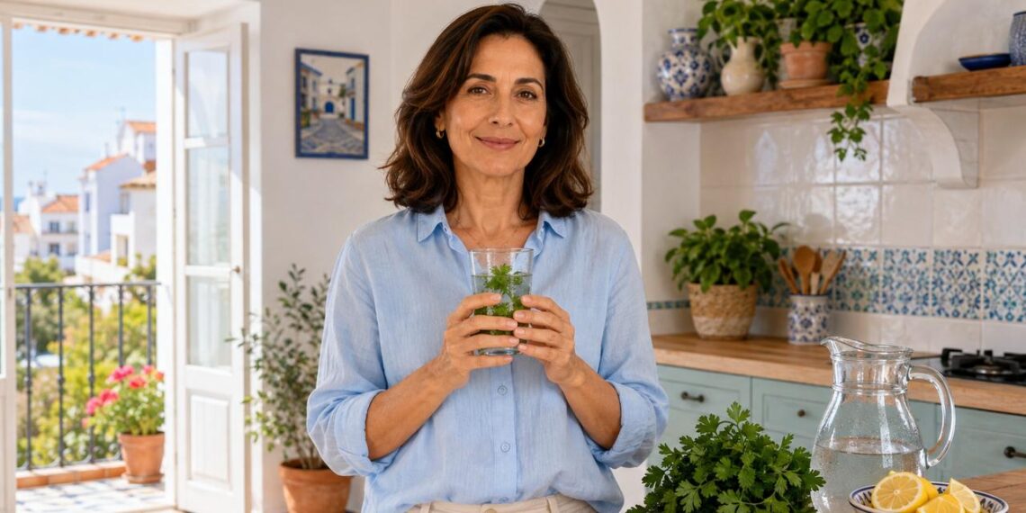 El agua de perejil puede apoyar la retención de líquidos puntual.