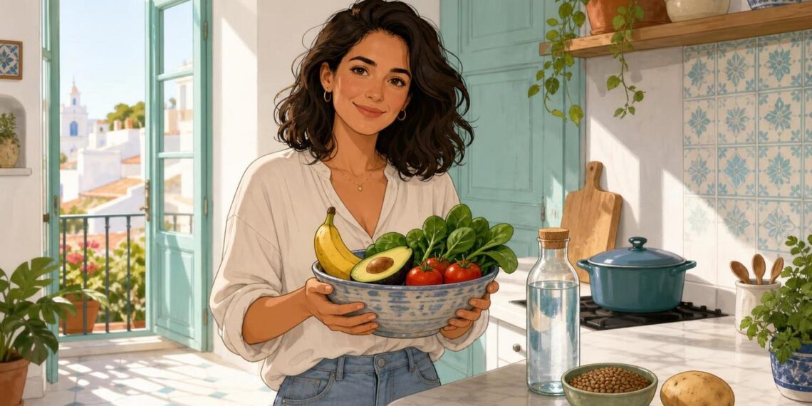 Alimentos ricos en potasio para apoyar músculos, líquidos y presión arterial.