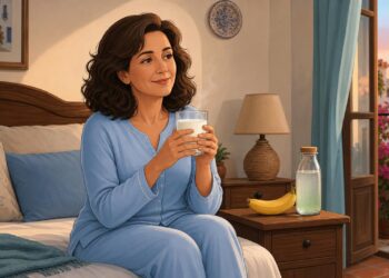 Bebidas con minerales pueden favorecer la relajación muscular antes de dormir.