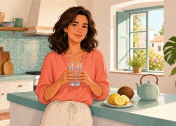 Empezar el día con agua favorece una hidratación más amable con los riñones.