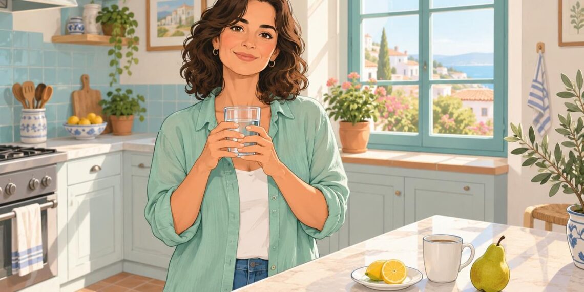 Empezar el día con agua favorece una hidratación renal más constante.