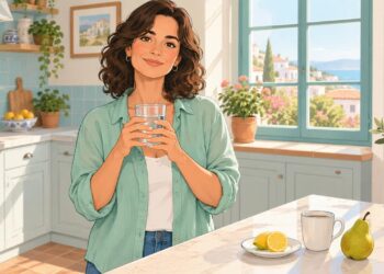 Empezar el día con agua favorece una hidratación renal más constante.