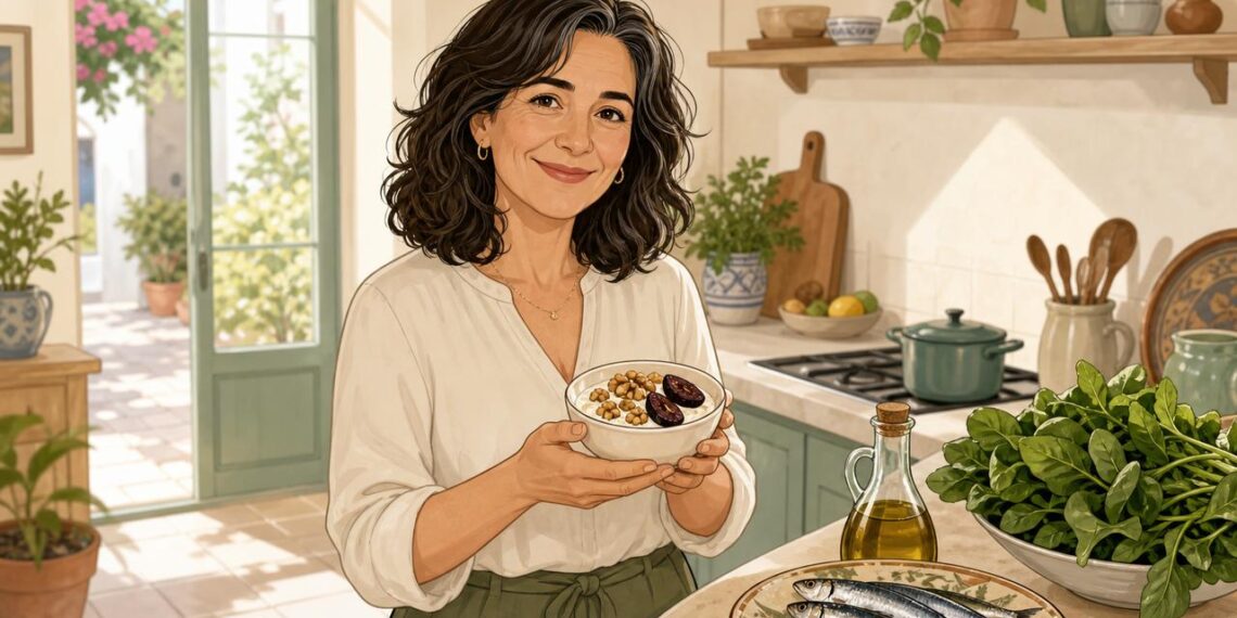 Alimentos clave en la menopausia para cuidar huesos y densidad ósea.